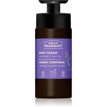 Green Pharmacy Lavender & Flax Oil crema de corp